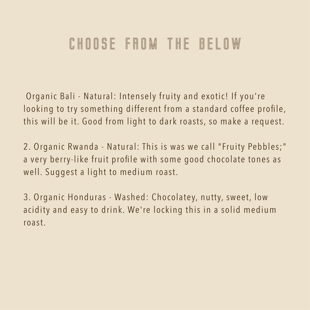 Rotating & Limited Coffees