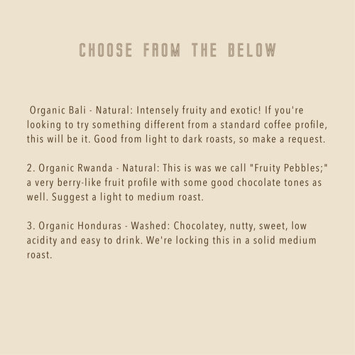 Rotating & Limited Coffees